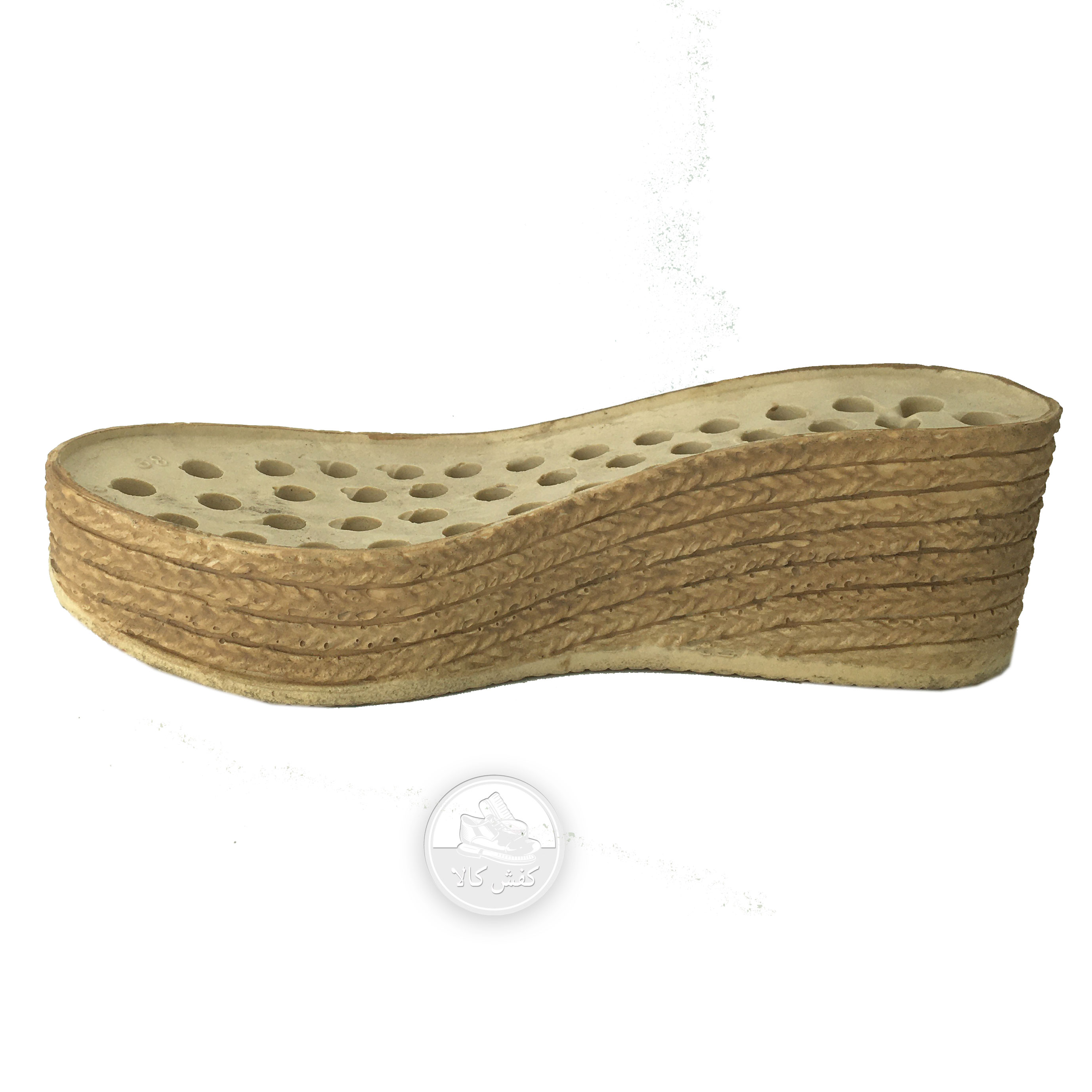 زیره صندل طرح کنف 12856 PU (زنانه)